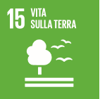 SDGs 15.  Proteggere, ripristinare e favorire un uso sostenibile dell’ecosistema terrestre, gestire sostenibilmente le foreste, contrastare la desertificazione, arrestare e far retrocedere il degrado del terreno e fermare la perdita di diversità biologica